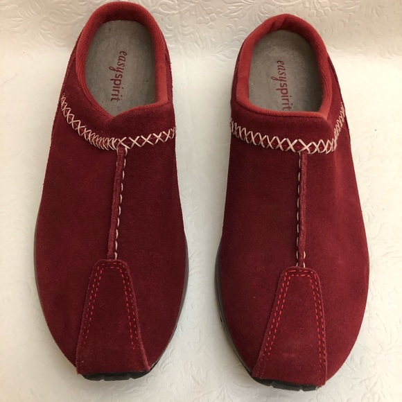 Easy Spirit Shoes - Easy Spirit WILDS Burgandy Clogs 8 M PreOwned